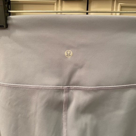 LULULEMON ATHLETICA Leggings Blue Gray - Picture 3 of 6